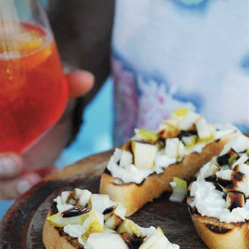 Parmigiano-Ricotta-Creme mit Birne, Feige oder Granatapfel